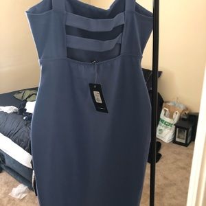 Fashion Nova Blue Dress